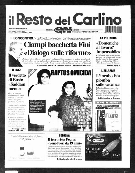 Il Resto del Carlino : giornale dell'Emilia